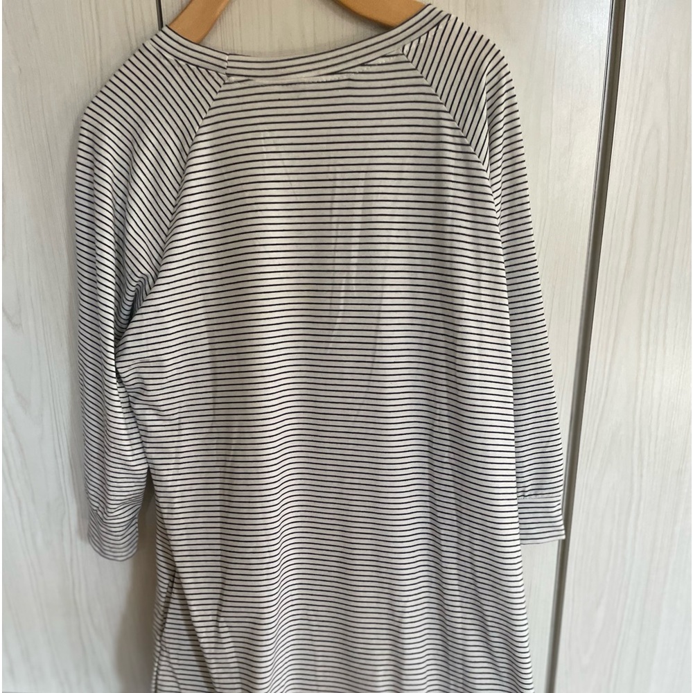 Black & White stripe dress